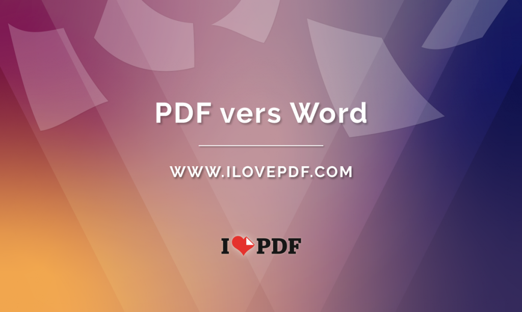 Comment Transformer Un Pdf En Fichier Word Formations Num Riques